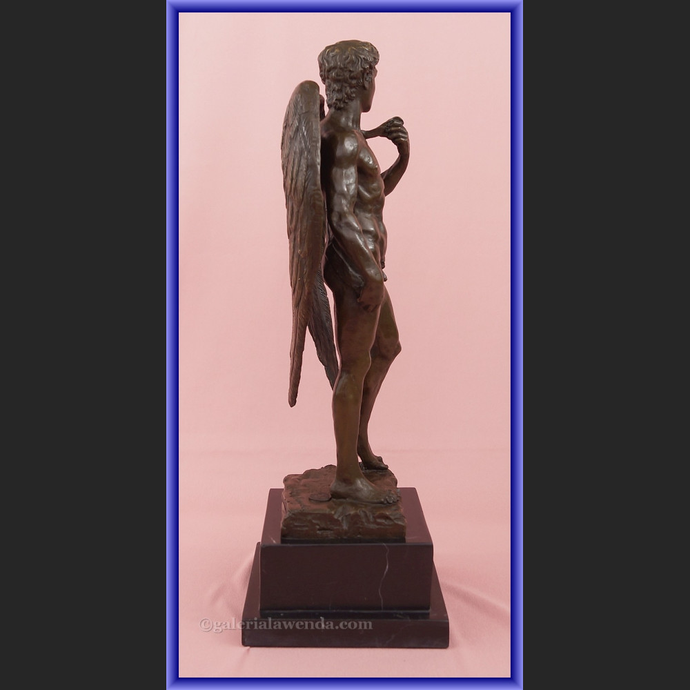 Rzeźba Dawid jako Anioł z brązu Rzeźba Dawid jako Anioł z brązu