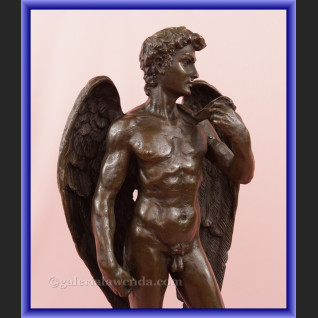 Akt z brązu Dawid jako Anioł Akt z brązu Dawid jako Anioł