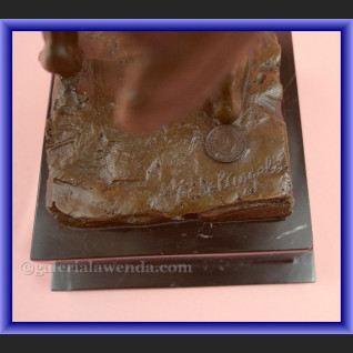 Akt z brązu Dawid jako Anioł Akt z brązu Dawid jako Anioł