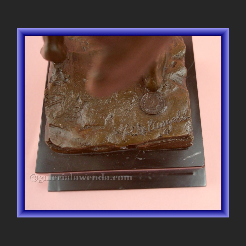 Rzeźba Dawid jako Anioł z brązu Rzeźba Dawid jako Anioł z brązu