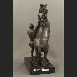 Rzeźba z brązu Koń z Marly piękny posąg Rzeźba z brązu Koń z Marly piękny posąg