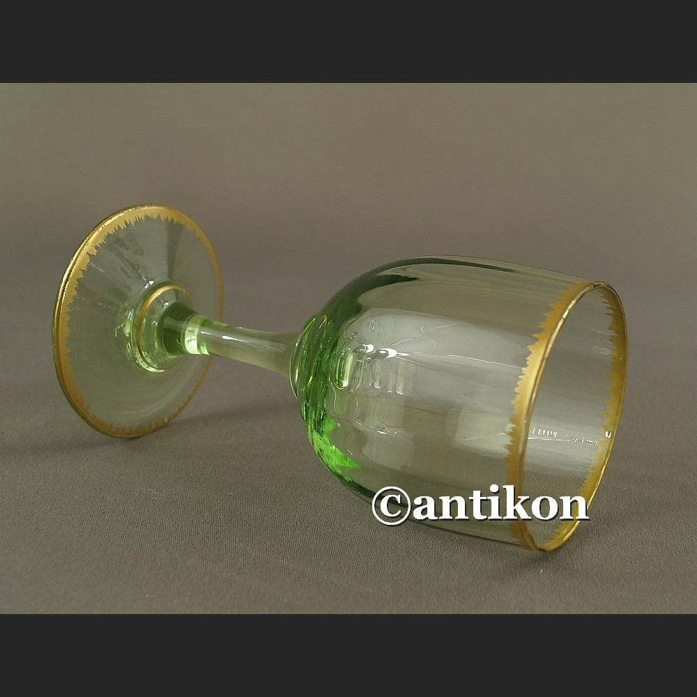 Karafka i kieliszki Daum Nancy francuski kryształowy serwis do likieru 