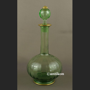 Karafka i kieliszki Daum Nancy francuski kryształowy serwis do likieru 