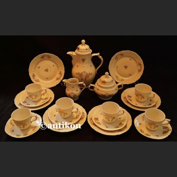 Serwis Rosenthal wyjątkowy kawa herbata na 6 osób Sanssouci ok. 1938 r.