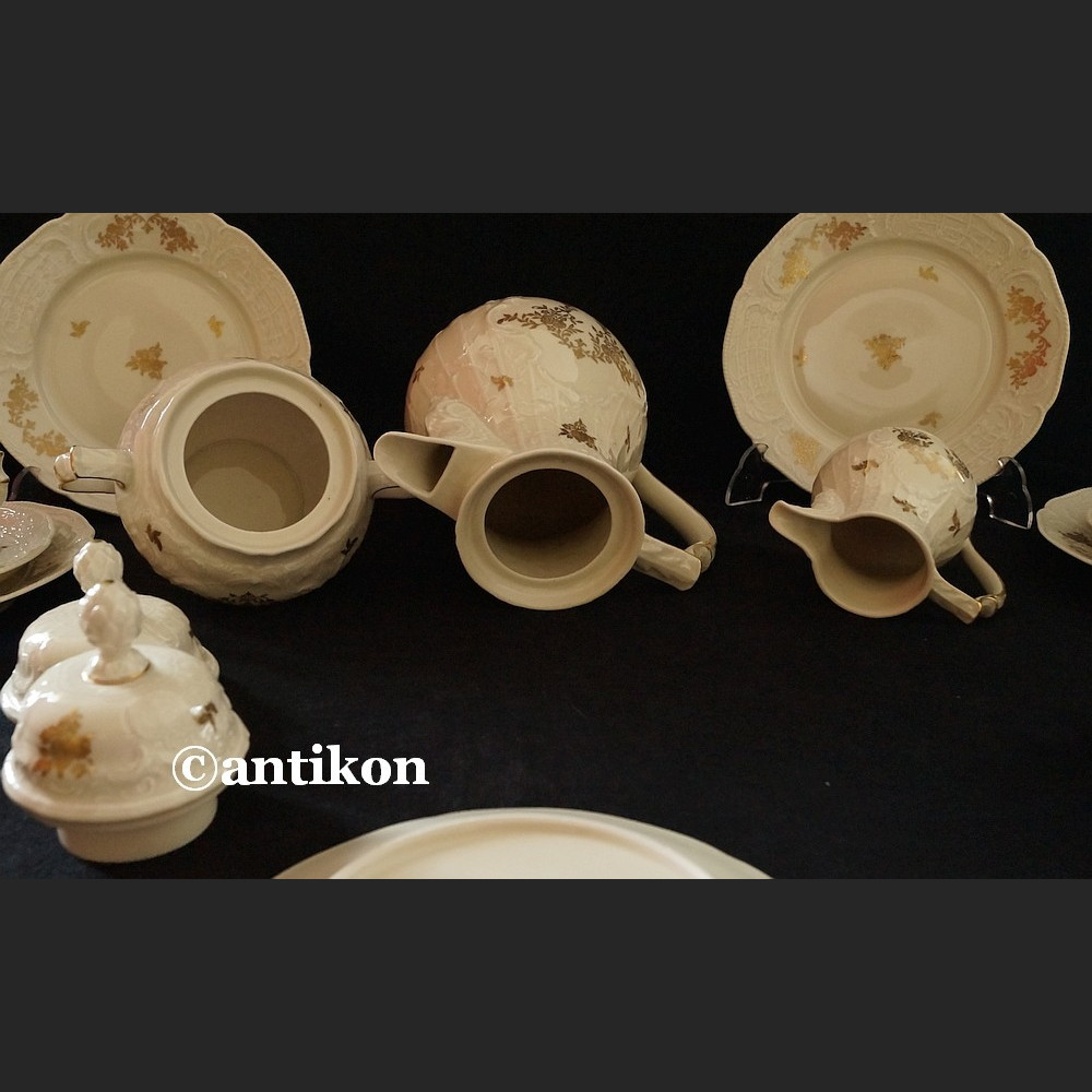 Serwis Rosenthal wyjątkowy kawa herbata na 6 osób Sanssouci ok. 1938 r. Serwis Rosenthal wyjątkowy kawa herbata na 6 osób Sanssouci ok. 1938 r.