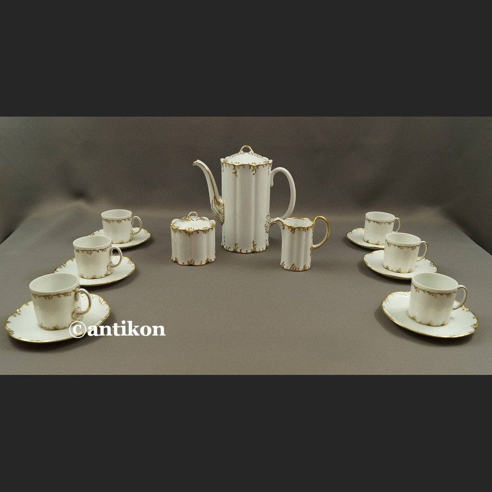 Serwis Rosenthala Monbijou biały kawowy elegancki Serwis Rosenthala Monbijou biały kawowy elegancki