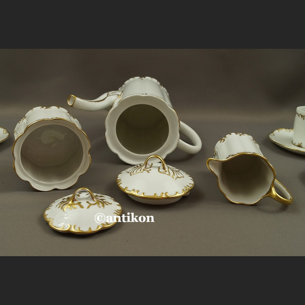 Serwis Rosenthala Monbijou biały kawowy elegancki Serwis Rosenthala Monbijou biały kawowy elegancki