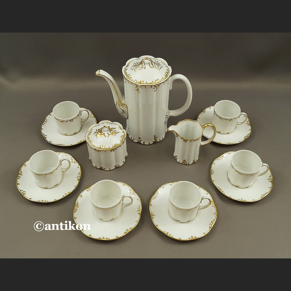 Serwis Rosenthala Monbijou biały kawowy elegancki Serwis Rosenthala Monbijou biały kawowy elegancki