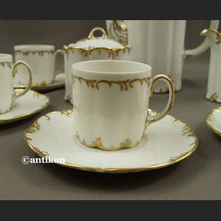 Serwis Rosenthala Monbijou biały kawowy elegancki Serwis Rosenthala Monbijou biały kawowy elegancki