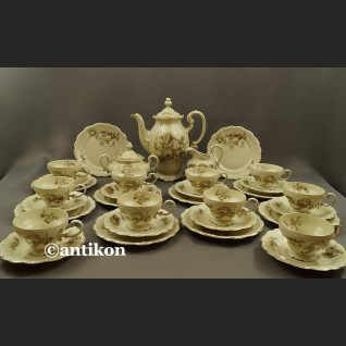 Serwis Rosenthal dla 10 osób wyjątkowy kawa  herbata na 6 osób  Pompadour