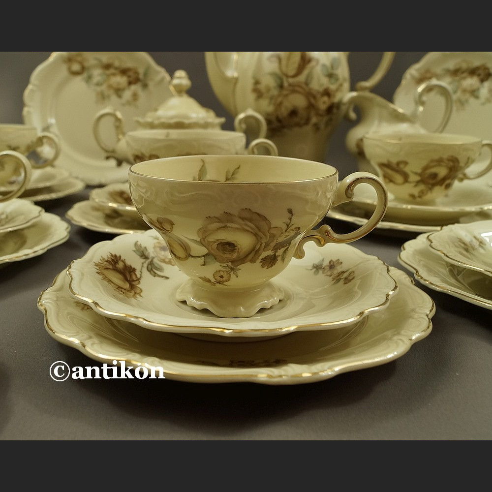 Serwis Rosenthal dla 10 osób wyjątkowy kawa herbata na 6 osób Pompadour Serwis Rosenthal dla 10 osób wyjątkowy kawa herbata na 6 osób Pompadour