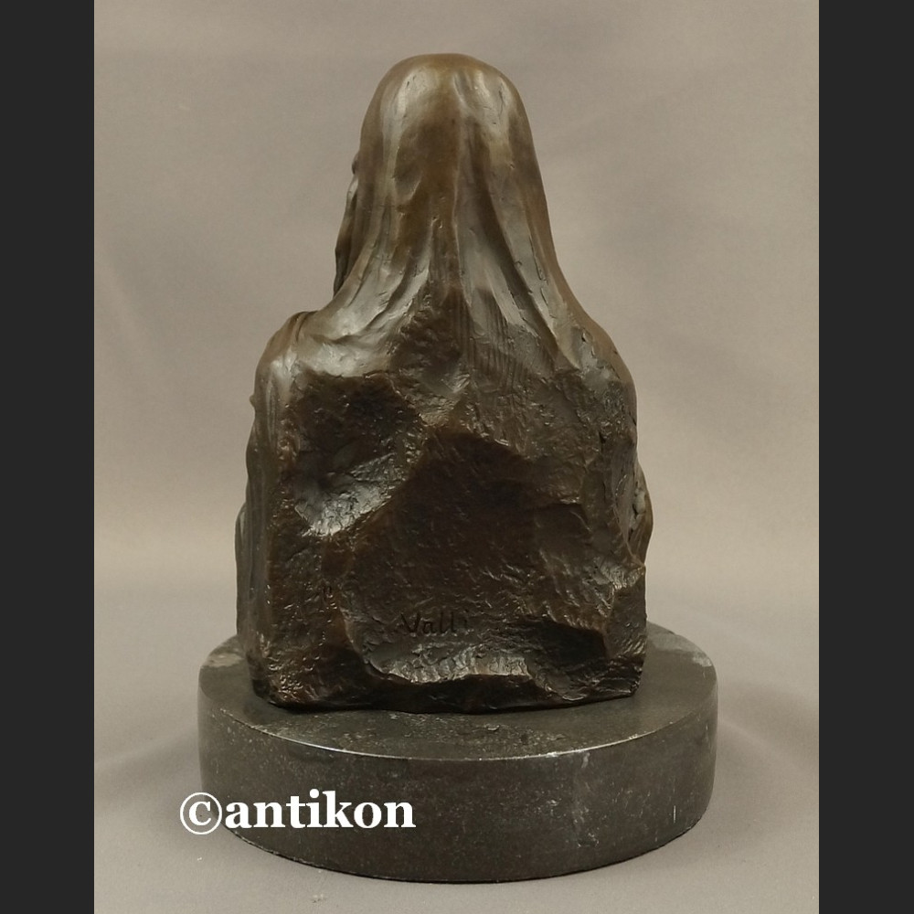 Rzeźba z brązu Mona Lisa popiersie duża fiugura Rzeźba z brązu Mona Lisa popiersie duża fiugura