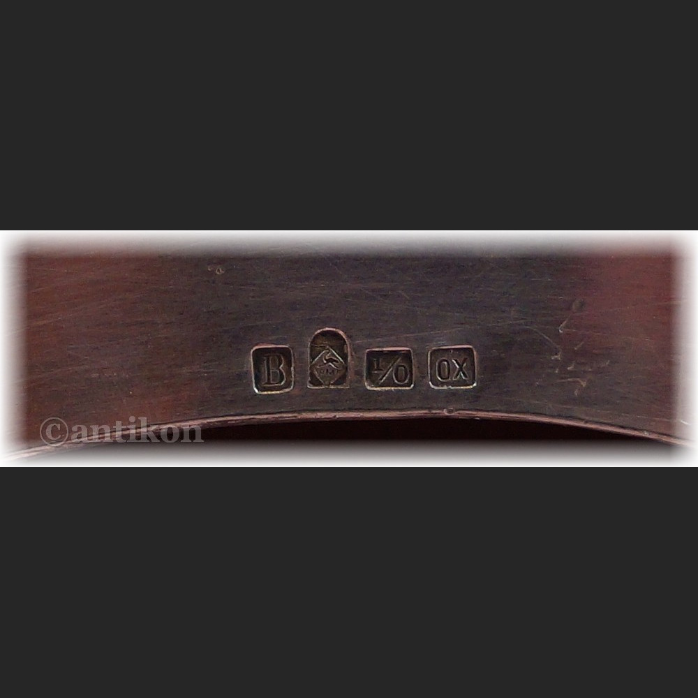 Kałamarz secesyjny srebrzony duży WMF Kałamarz secesyjny srebrzony duży WMF