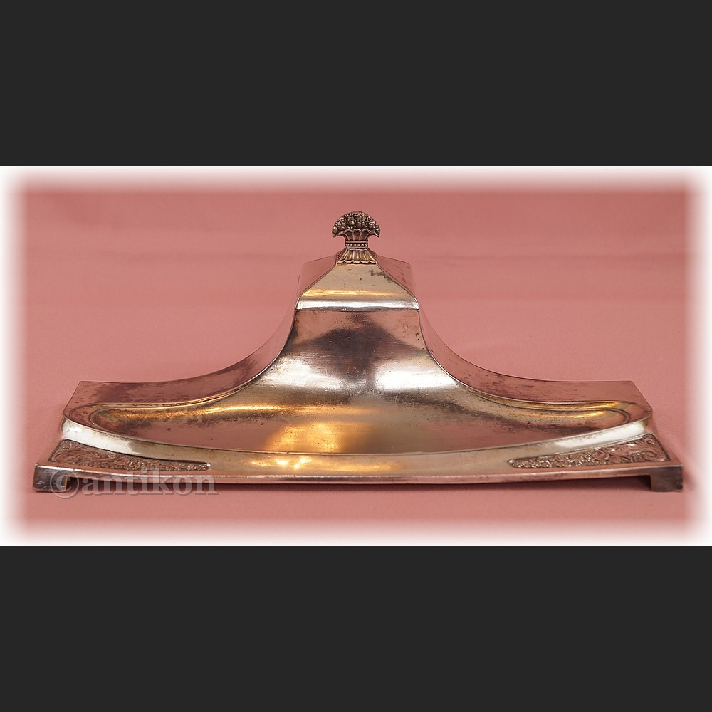 Kałamarz secesyjny srebrzony duży WMF Kałamarz secesyjny srebrzony duży WMF