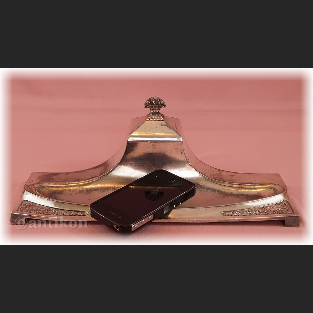 Kałamarz secesyjny srebrzony duży WMF Kałamarz secesyjny srebrzony duży WMF