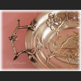 Patera platerowana secesyjna WMF piękna z początku XX w 