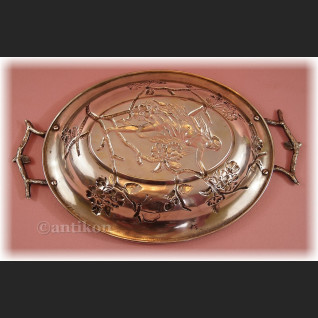 Patera platerowana secesyjna WMF piękna z początku XX w 