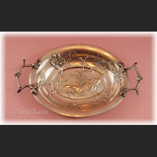 Patera platerowana secesyjna WMF piękna z początku XX w 