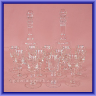 Kantyna podróżna karafka i kieliszki podręczny barek do trunków 