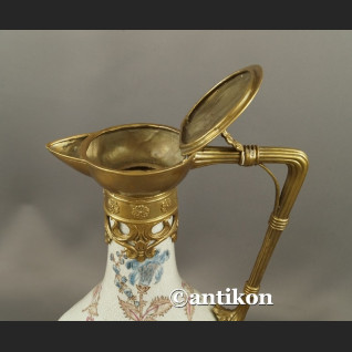 Dzban do wina wody duży wysoki pałacowa porclana z brązem Dzban do wina wody duży wysoki pałacowa porclana z brązem