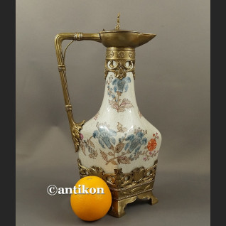 Dzban do wina wody duży wysoki pałacowa porclana z brązem Dzban do wina wody duży wysoki pałacowa porclana z brązem