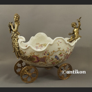 Patera z mosiądzu rydwan 