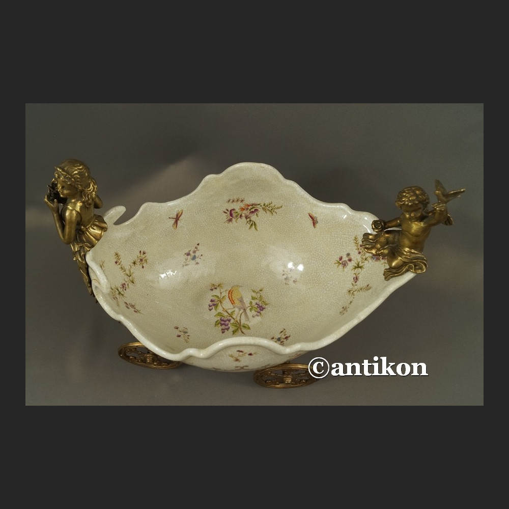 Patera z mosiądzu rydwan 