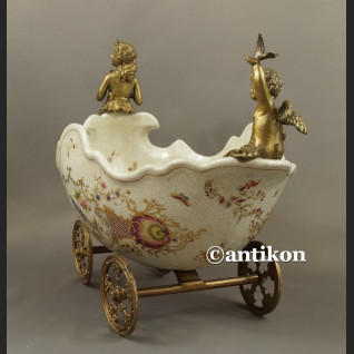 Patera z mosiądzu rydwan 