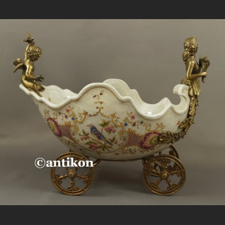 Patera z mosiądzu rydwan 