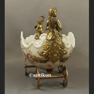 Patera z mosiądzu rydwan 