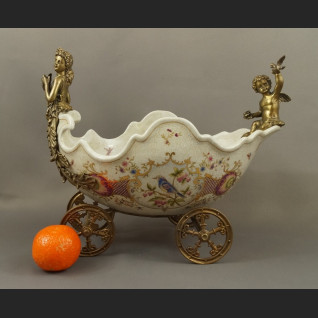 Patera z mosiądzu rydwan 