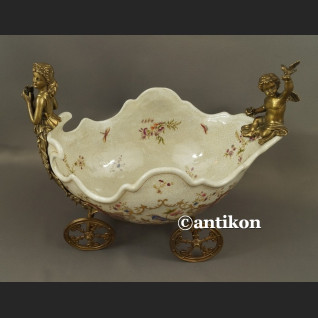 Patera z mosiądzu rydwan 