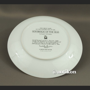 Żaglowiec  Franklin Mint talerz kolekcjonerski 3