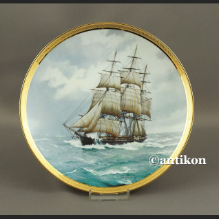Żaglowiec  Franklin Mint talerz kolekcjonerski 3
