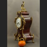 Zegar stary kominkowy Boulle Francja 1878 r. obiekt muzealny