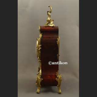 Zegar stary kominkowy Boulle Francja 1878 r. obiekt  muzealny