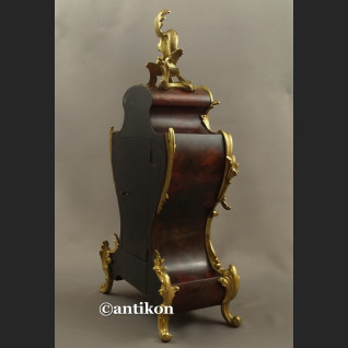 Zegar stary kominkowy Boulle Francja 1878 r. obiekt  muzealny