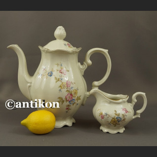 Porcelana Bawarska dzbanek do herbaty kawy i mlecznik Porcelana Bawarska dzbanek do herbaty kawy i mlecznik