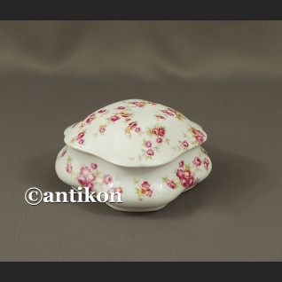 Limoges szkatułka z różami francuskie puzderko