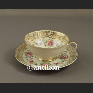 Filiżanka kolekcjonerska bawarska porcelana piękne róże Filiżanka kolekcjonerska bawarska porcelana piękne róże