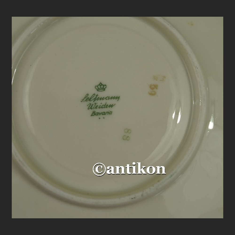 Filiżanka kolekcjonerska bawarska porcelana Róża trio Filiżanka kolekcjonerska bawarska porcelana Róża trio