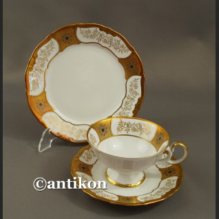 Filiżanka kolekcjonerska stara porcelana eleganckie trio