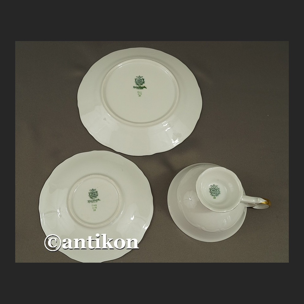 Filiżanka kolekcjonerska stara porcelana eleganckie trio Filiżanka kolekcjonerska stara porcelana eleganckie trio