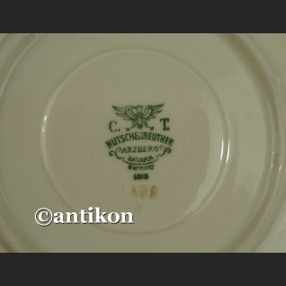 Filiżanka kolekcjonerska bawarska porcelana urzekające trio Filiżanka kolekcjonerska bawarska porcelana urzekające trio
