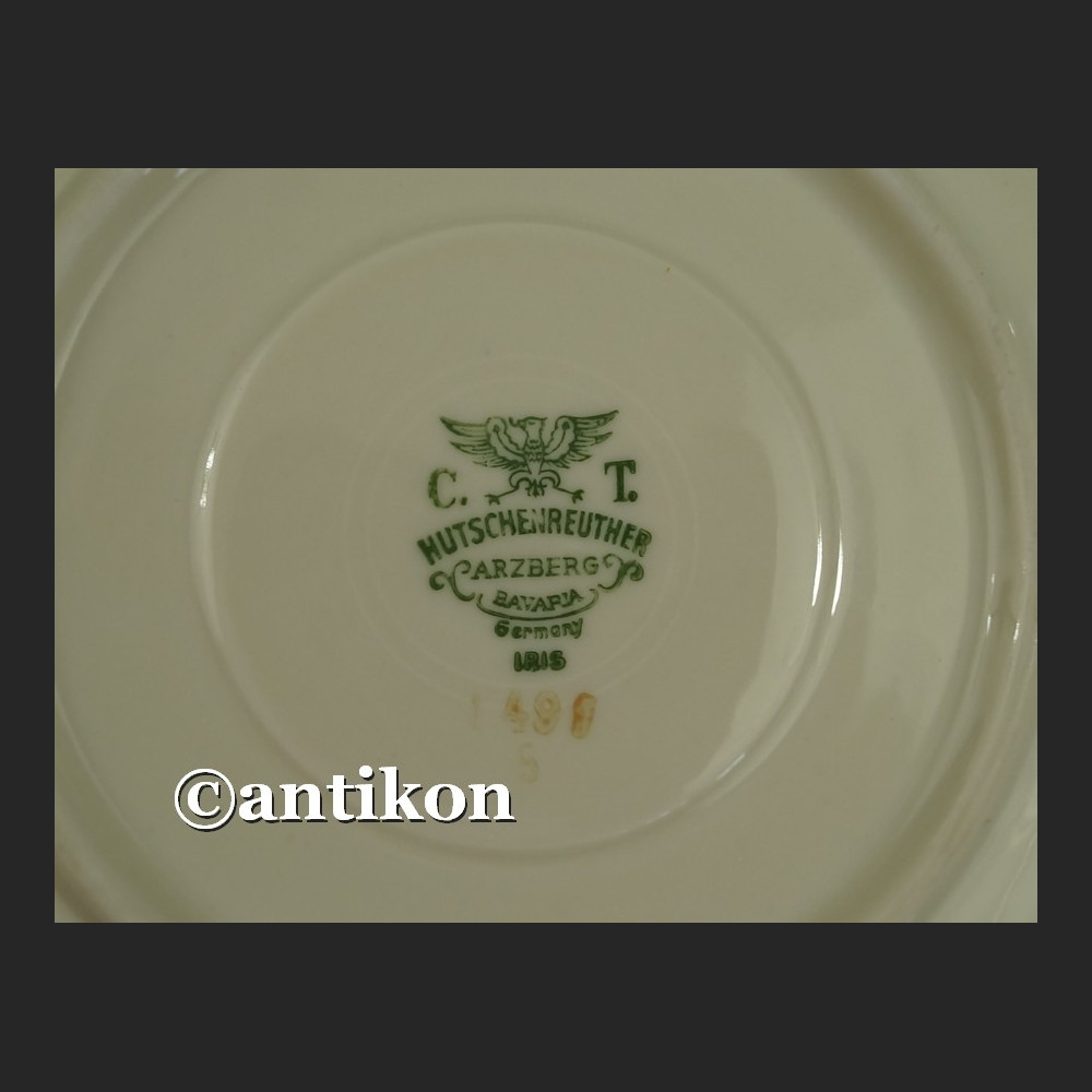 Filiżanka kolekcjonerska bawarska porcelana urzekające trio Filiżanka kolekcjonerska bawarska porcelana urzekające trio