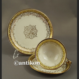 Filiżanka kolekcjonerska bawarska porcelana urzekające trio