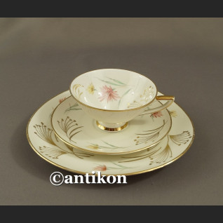 Filiżanka kolekcjonerska stara bawarska porcelana trójkatne trio Filiżanka kolekcjonerska stara bawarska porcelana trójkatne trio