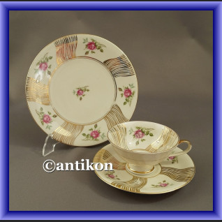 Filiżanka kolekcjonerska stara bawarska porcelana zestaw śniadaniowy  trio  Filiżanka kolekcjonerska stara bawarska porcelana zestaw śniadaniowy  trio