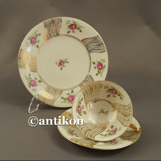 Filiżanka kolekcjonerska stara bawarska porcelana zestaw śniadaniowy  trio  Filiżanka kolekcjonerska stara bawarska porcelana zestaw śniadaniowy  trio