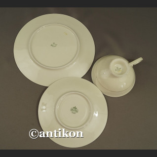 Filiżanka kolekcjonerska stara bawarska porcelana zestaw śniadaniowy  trio  Filiżanka kolekcjonerska stara bawarska porcelana zestaw śniadaniowy  trio